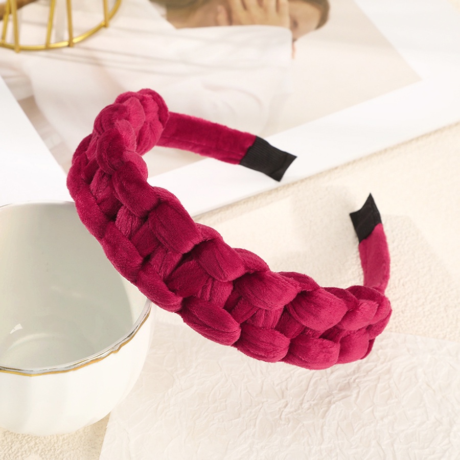 Băng đô bằng nhung bản rộng phong cách Hàn Quốc cho nữ