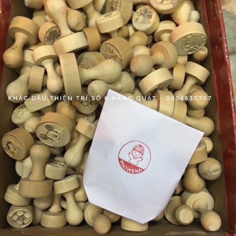 Dấu gỗ-Dấu thư pháp, dấu chơi