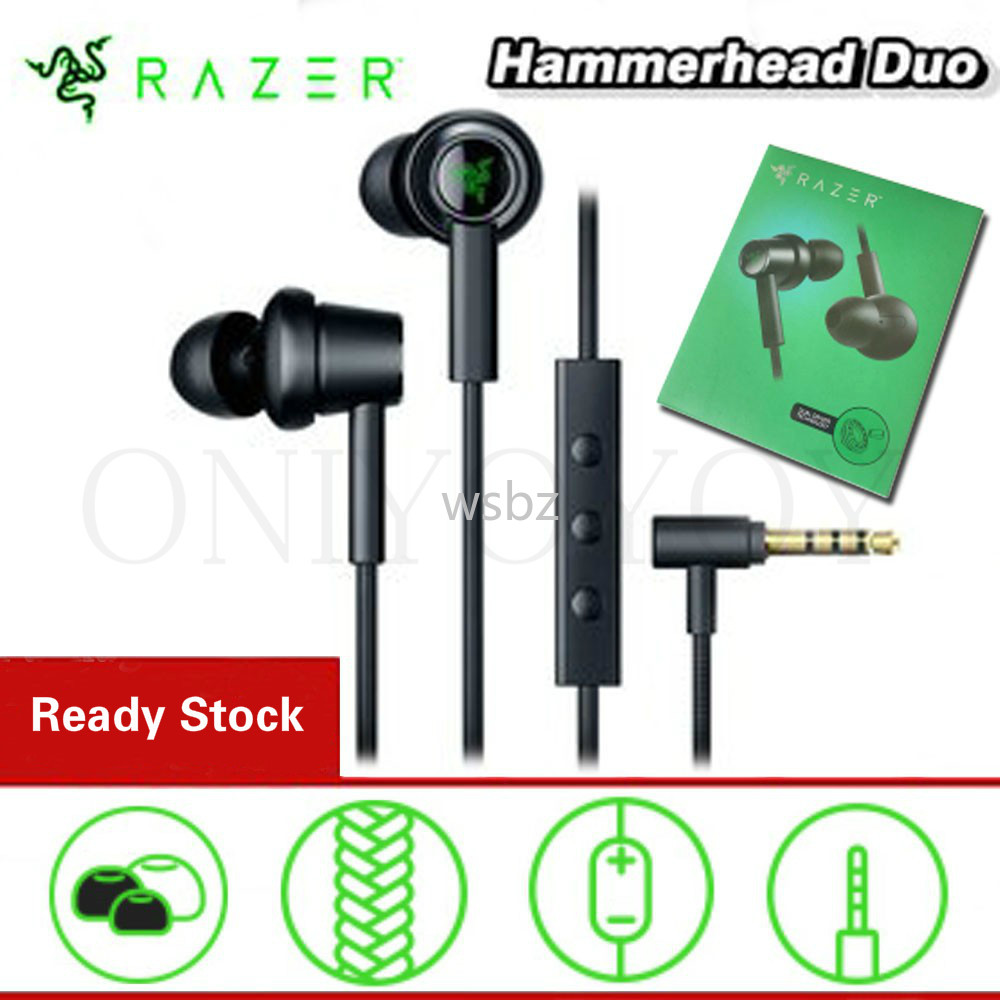 Tai Nghe Razer Hammerhead Duo Có Mic