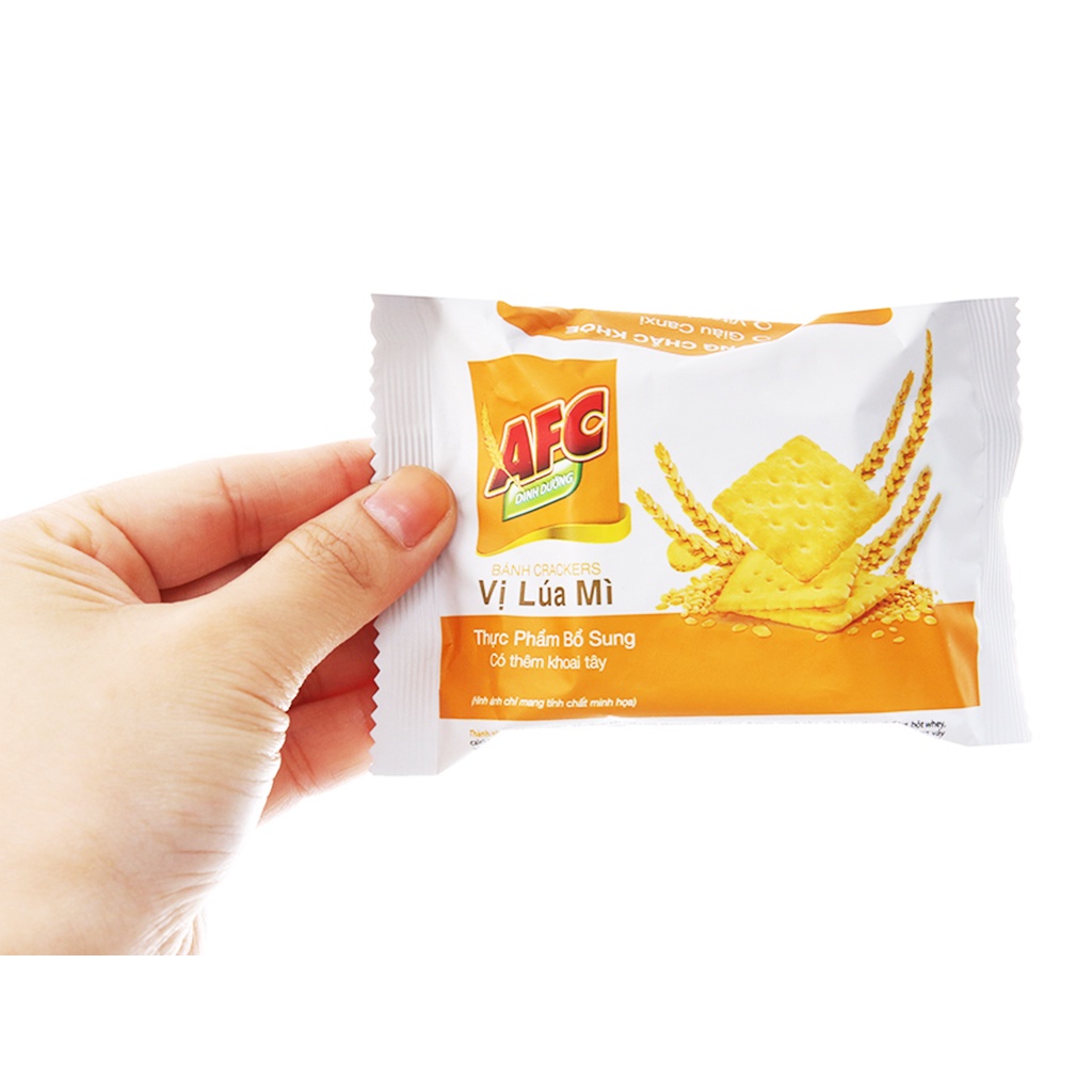 BÁNH AFC vị lúa mì dinh dưỡng hộp 200gr