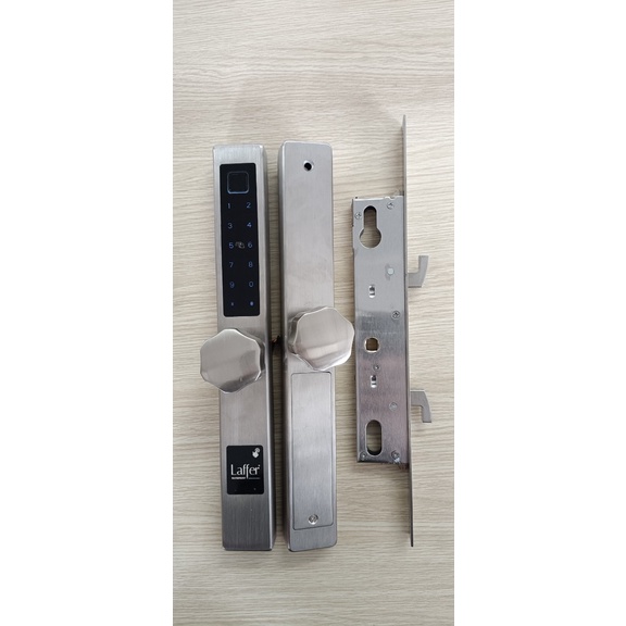 Khóa vân tay cửa nhôm thông minh cao cấp XF18B - Chống nước - Dùng cho nhôm Xingfa- Cửa lùa - Bảo hành 24 tháng