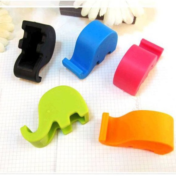 Set 2 giá đỡ điiện thoại hình chú voi cute (GCV01)
