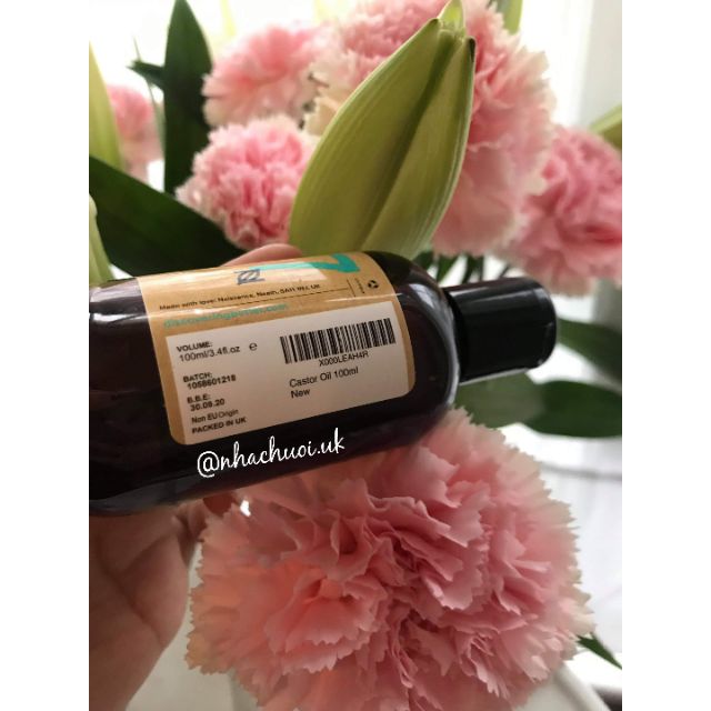 Tinh dầu dưỡng tóc, lông mi và lông mày Naissance Castor Oil 100ml và lọ chiết mascara 7ml (BILL UK) | BigBuy360 - bigbuy360.vn