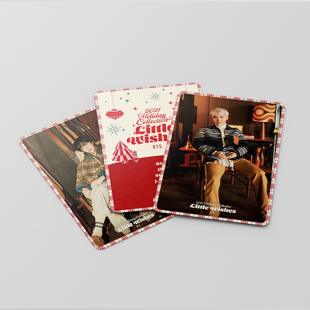 Hộp 54 Ảnh Thẻ LOMO Nhóm Nhạc BTS 2021 Hoildays