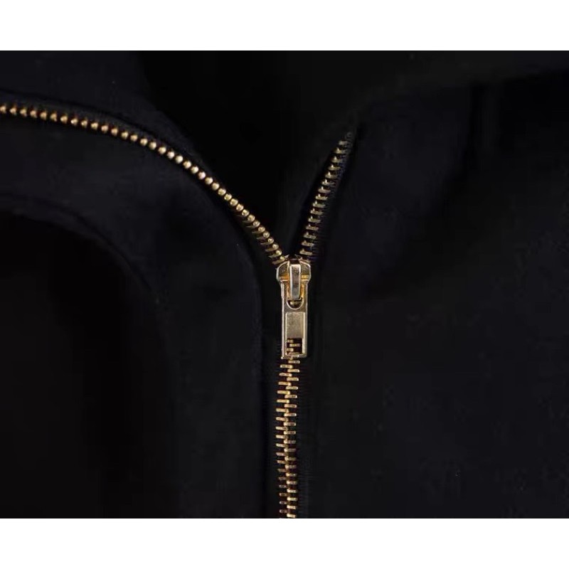 Áo Khoác Dạ Mũ Lông