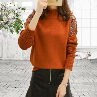 (ORDER)Áo len nữ thêu hoa( CÓ HÌNH THẬT)