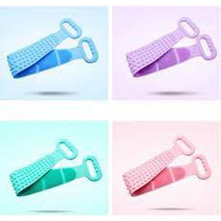 Dây cọ lưng silicol khi tắm