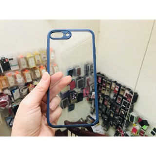 [Ốp đẹp] Ốp trong viền màu iphone 7 plus/ iphone 8 plus/ iphone X