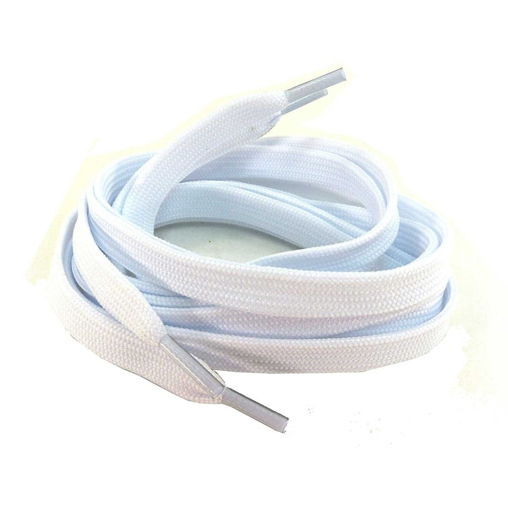 Một Cặp - 2 Dây giày bản dẹp bằng vải có thể buộc giày thể thao, bata, boots MK MAIKA