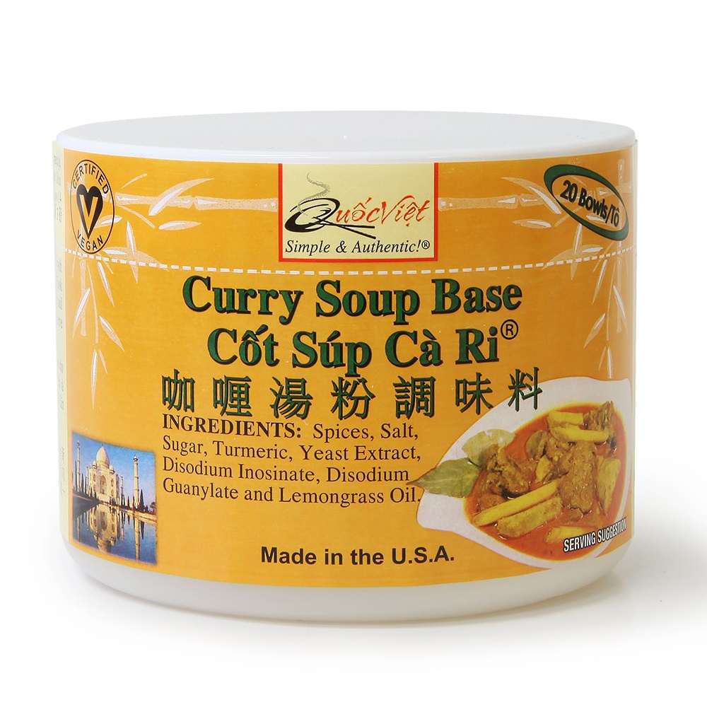 Cốt Súp Cà Ri Quốc Việt - Nhập khẩu USA - Curry Soup Soup Base (300g)