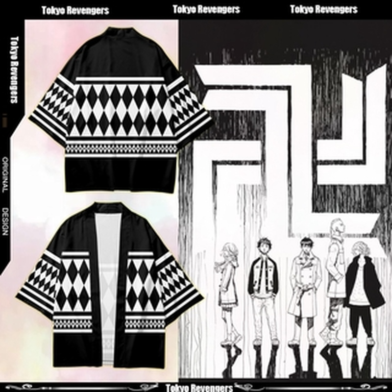 Anime Tokyo Revengers Áo Thun Nam Tay Ngắn Cổ Tròn Có In Hình Thời Trang Phong Cách Draken Mikey | BigBuy360 - bigbuy360.vn