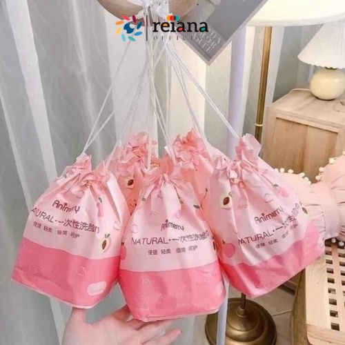 Khăn Lau Mặt Dùng 1 Lần, Khăn Giấy Lau Mặt , Khăn Lau Bếp ANIMERRY Cotton, Mềm Mại - Cuộn 40 Tờ