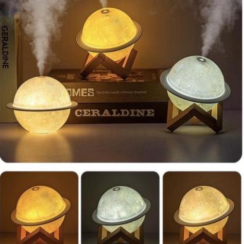 Máy Xông Tinh Dầu Thay Đèn Ngủ Máy Phun Sương Mặt Trăng Tỏa Hương Thơm Khử Mùi Tạo Ẩm Chống Khô Da