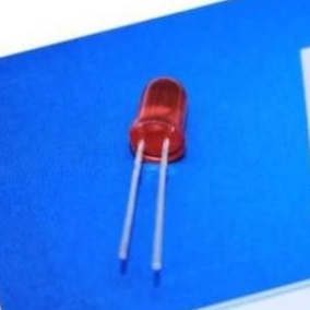 Bộ 10 Led 5MM Phủ ĐỏLed đơn 5mm thí nghiệm làm trang trí