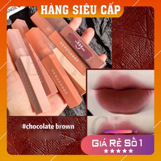 Son Kem Lì ❤️𝑭𝒓𝒆𝒆𝒔𝒉𝒊𝒑❤️ Son Kem Lì HERORANGE Thân Vuông Nội Địa Trung Chính Hãng