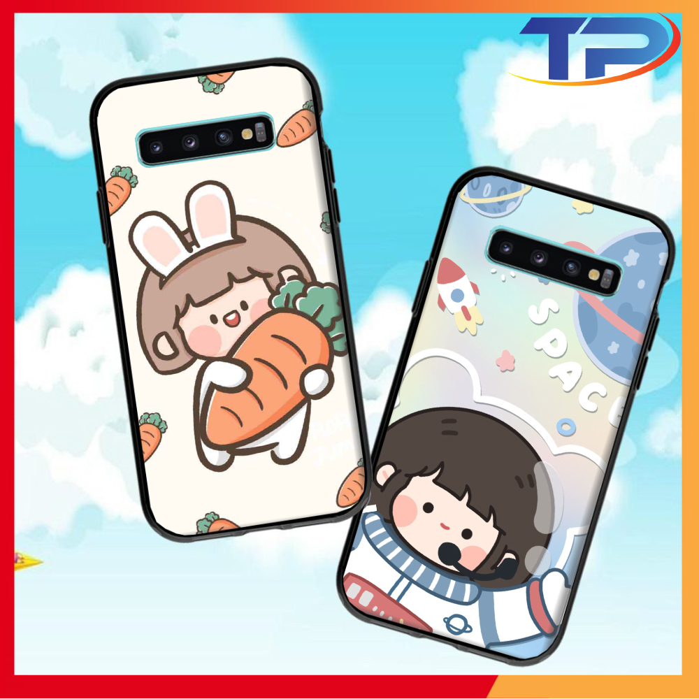 Ốp lưng Samsung Galaxy S10 Plus / S10 / S9 Plus / S9 / S8 Plus / S8 / S7 Edge Baby Cute 05