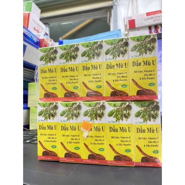 DẦU MÙ U lọ 15ml
