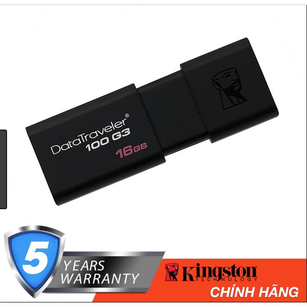 USB Kingston 16GB 3.0 - Bảo Hành 60 Tháng Chính Hãng (SPC/FPT) | BigBuy360 - bigbuy360.vn