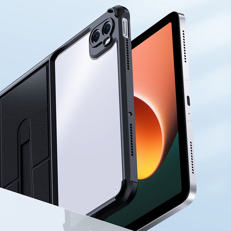 Ốp lưng XUNDD Xiaomi Pad 5 / 5 Pro Chống trầy, Chống sốc, Viền TPU, Mặt lưng chân đế