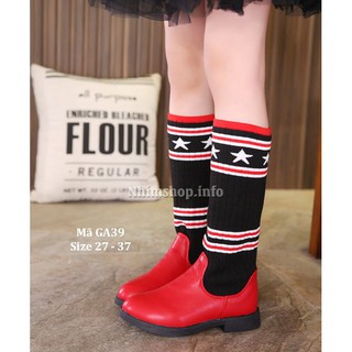 Boots Combat Bé Gái 3 - 12 Tuổi GA39