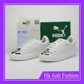 🔥free ship-hàng quảng châu 🔥giày thể thao sneaker🔥 puma mũi bạc cao cấp full box