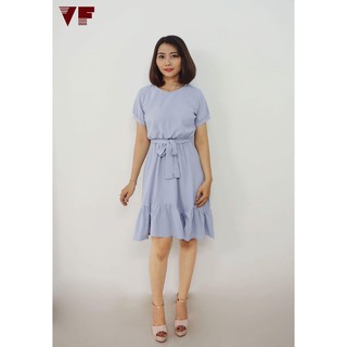 FREESHIP ĐƠN 99K_Đầm đuôi cá thắt nơ eo VANASS