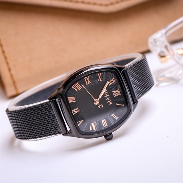 Đồng hồ nữ JA-1242 Julius Hàn Quốc Mặt Oval