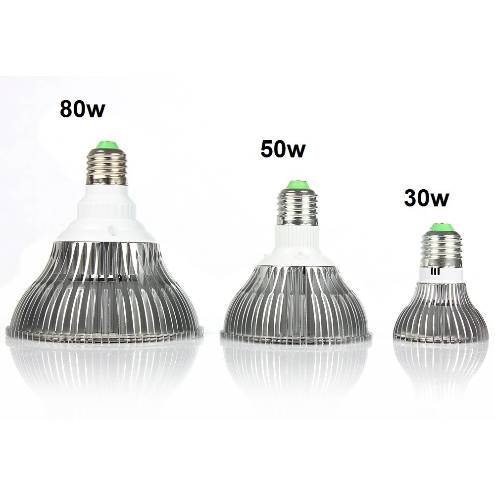 Đèn trồng cây, trồng rau trong nhà, Led grow lights 50W-E27, Đèn quang hợp cho cây