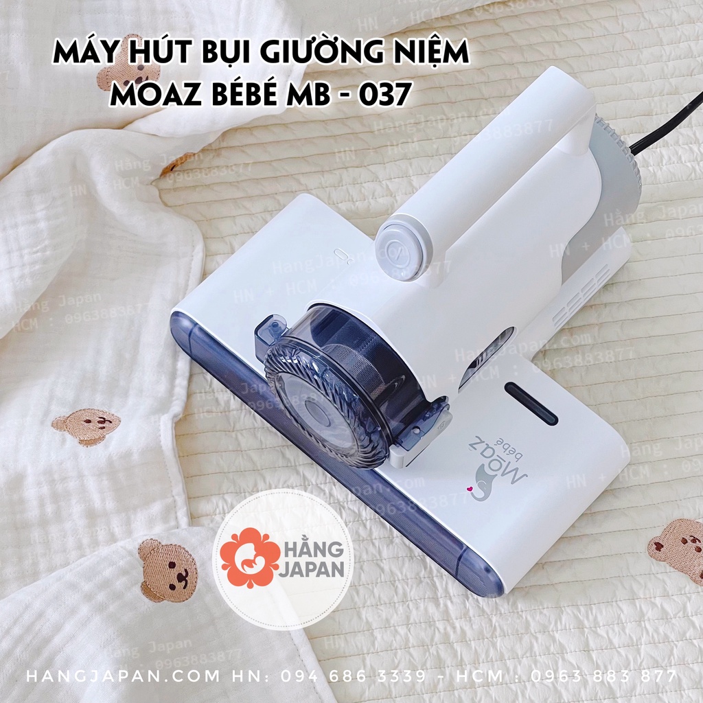 Máy hút bụi giường nệm cầm tay Moaz Bebe MB037