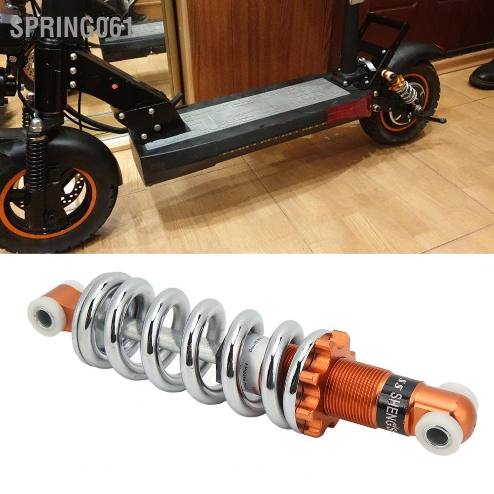 Lò xo giảm sốc màu cam cỡ 190mm chịu tải 1200lbs có thể điều chỉnh phổ biến cho xe tay ga