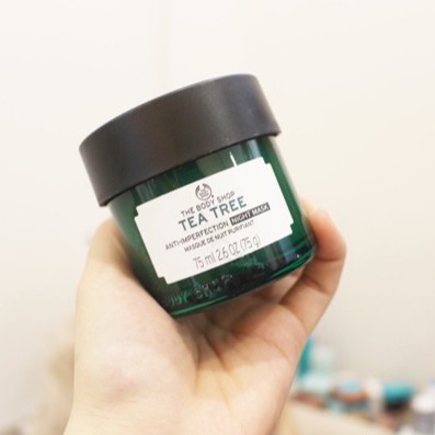 Mặt Nạ Ngủ Tea Tree Anti-Imperfection Night Mask The Body Shop 75ml