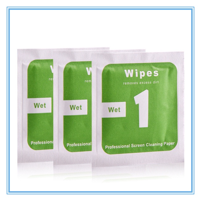 Khăn lau khô và ướt dùng cho màn hình điện thoại