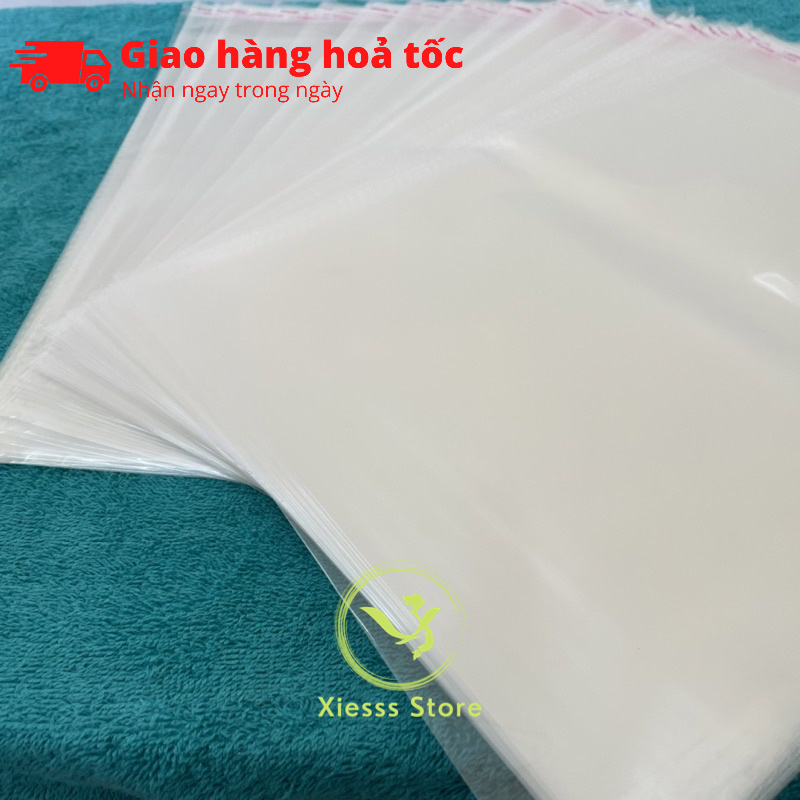 Túi OPP Loại 1 ngang 8cm đến 20cm bóng kiếng trong suốt 1kg đựng phụ kiện thời trang-Xiesss Store