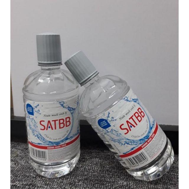 NƯỚC MUỐI SINH LÝ SATBB 550ML