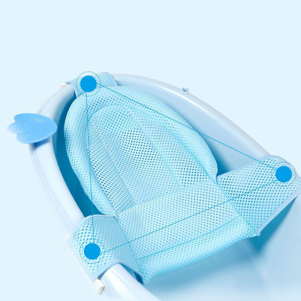 Đệm Lưới Lót Bồn Tắm Bảo Vệ An Toàn Chống Trượt Có Thể Điều Chỉnh Cho Bé Sơ Sinh