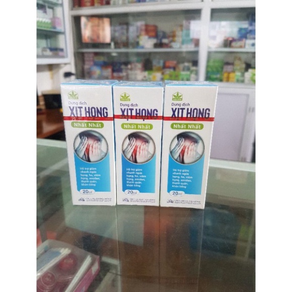 [Chính hãng]  XỊT HỌNG NHẤT NHẤT_ Chai 20ml -  Date mới nhất