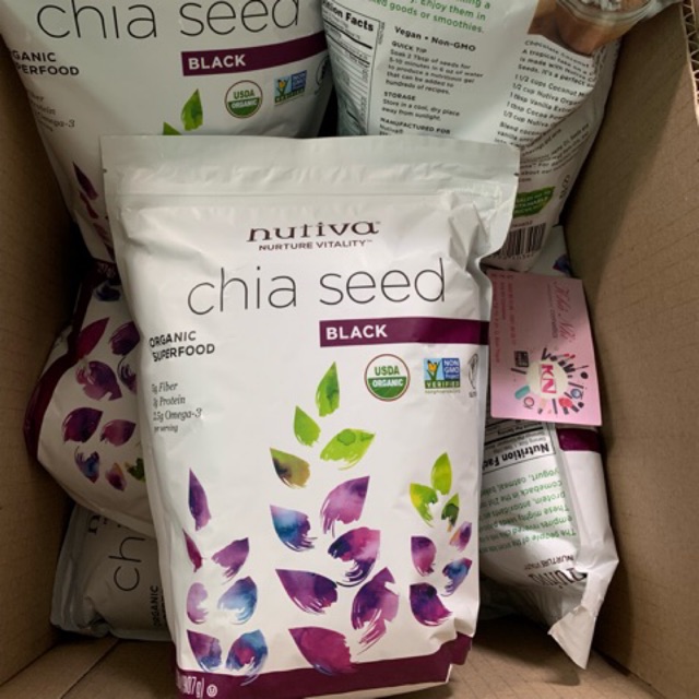 Hạt Chia NUTIVA CHIA SEED MỸ 907g