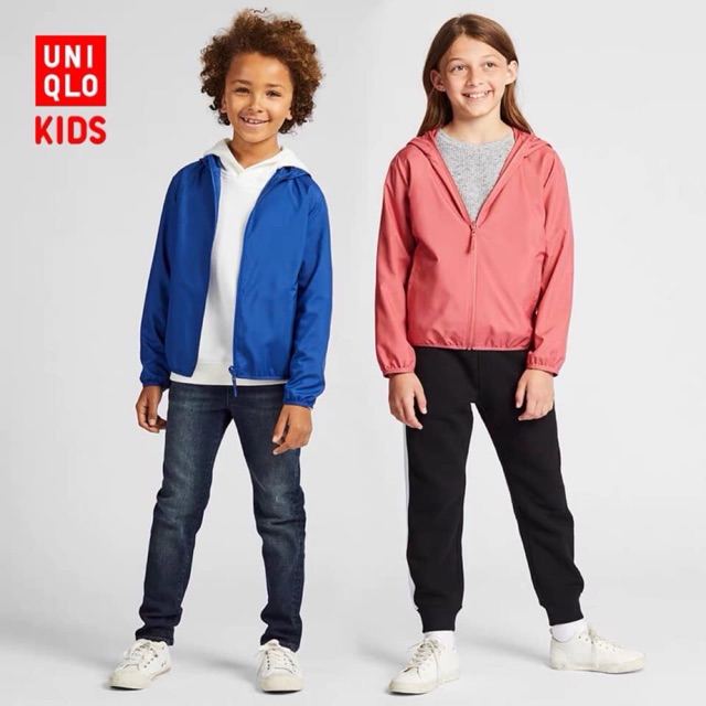 Áo gió 1 lớp Uniqlo kid chính hãng