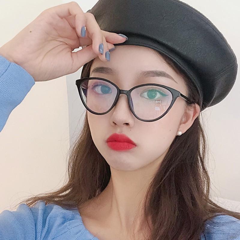 Mắt Kính Mắt Mèo Phong Cách Hàn Quốc Dành Cho Nữ