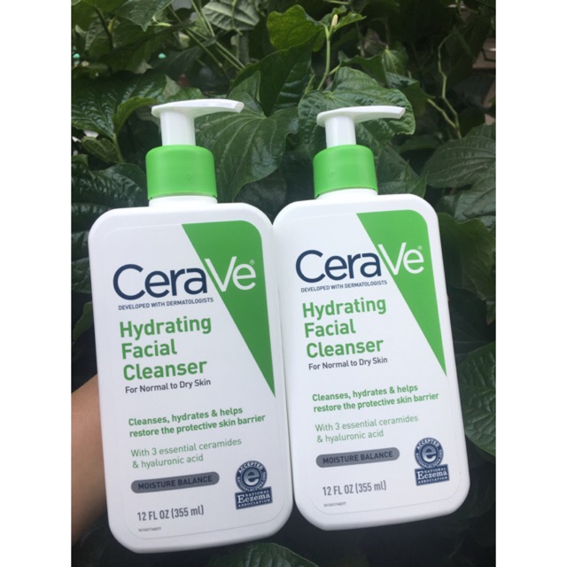 Sữa rửa mặt CERAVE cho da thường và da khô CERAVE Hydrating Cleanser 355ml | BigBuy360 - bigbuy360.vn