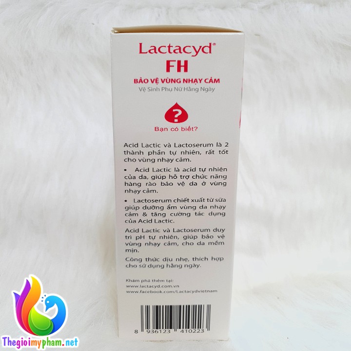 Dung Dịch Vệ Sinh Phụ Nữ Lactacyd FH 250ml - Bảo Vệ Vùng Nhạy Cảm