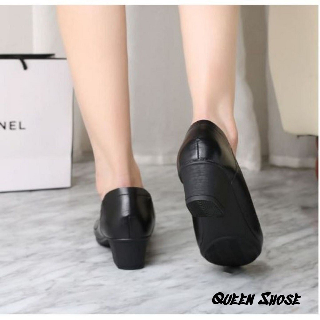 giày nữ - giày búp bê đế 3cm chất da cực mềm From chuẩn size 36 - 40 Hàng vnxk