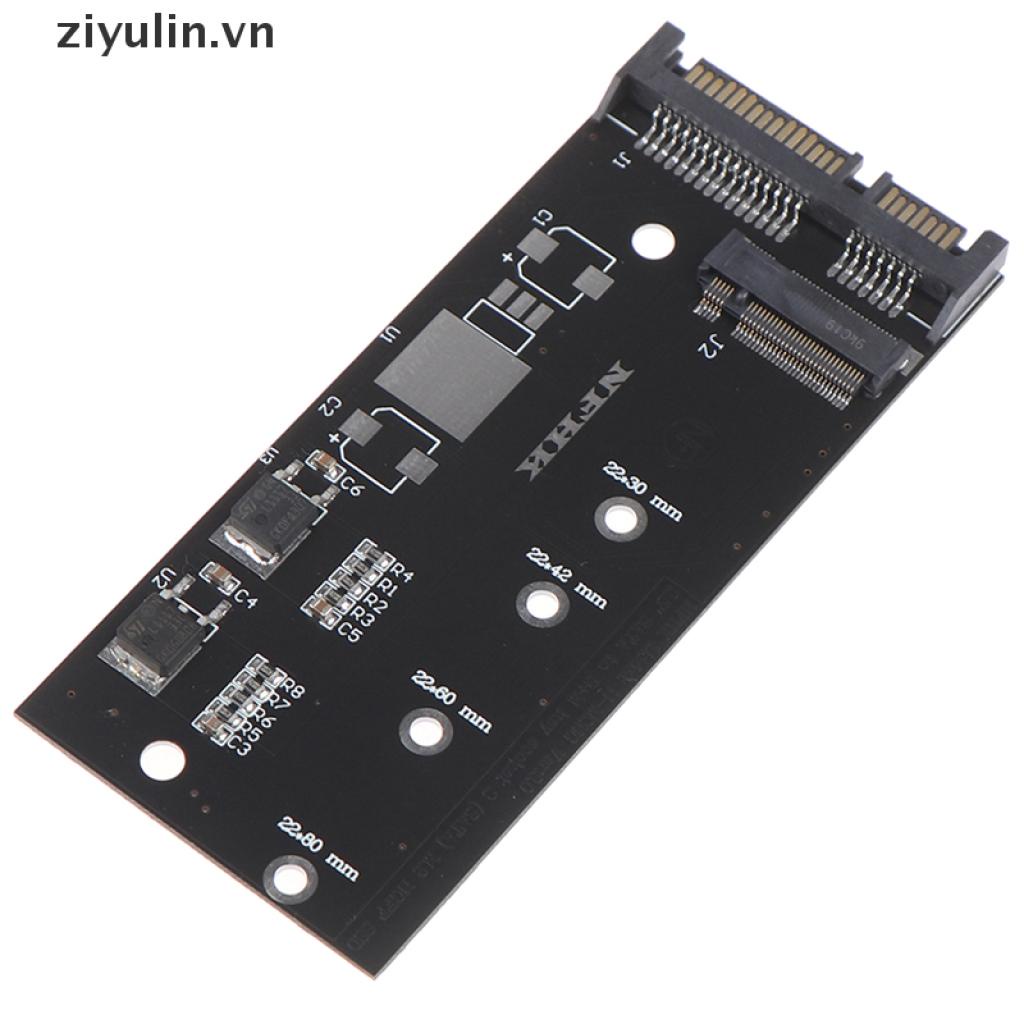 Thẻ Chuyển Đổi Mở Rộng M.2 Ngff Ssd Sang M.2 Sata 3 Raiser M.2 Sang Sata Chuyên Dụng