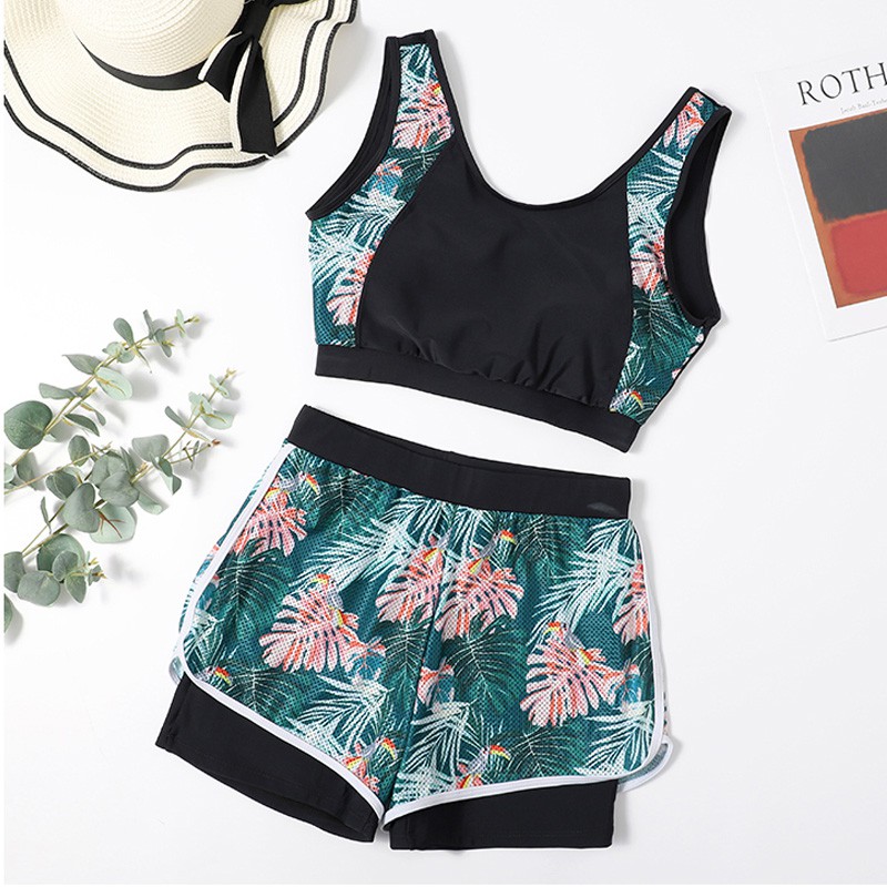 Bộ Đồ Bơi Thể Thao Mỏng Dáng Rộng Có Size Lớn Từ 2xl ~ 9xl Dành Cho Nữ | BigBuy360 - bigbuy360.vn