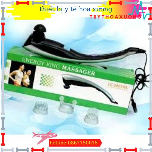 MÁY MASSAGE CẦM TAY KING MASSAGE 3 ĐẦU A-2007