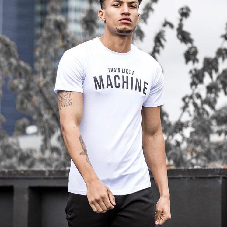 Áo thun tập gym cổ tròn size lớn