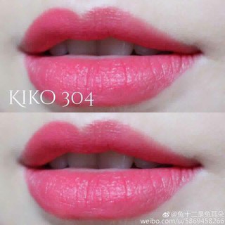 Son kiko màu 304 Hồng