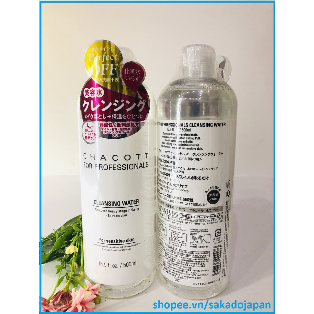 Nước tẩy trang Chacott 500ml Nhật Bản | BigBuy360 - bigbuy360.vn
