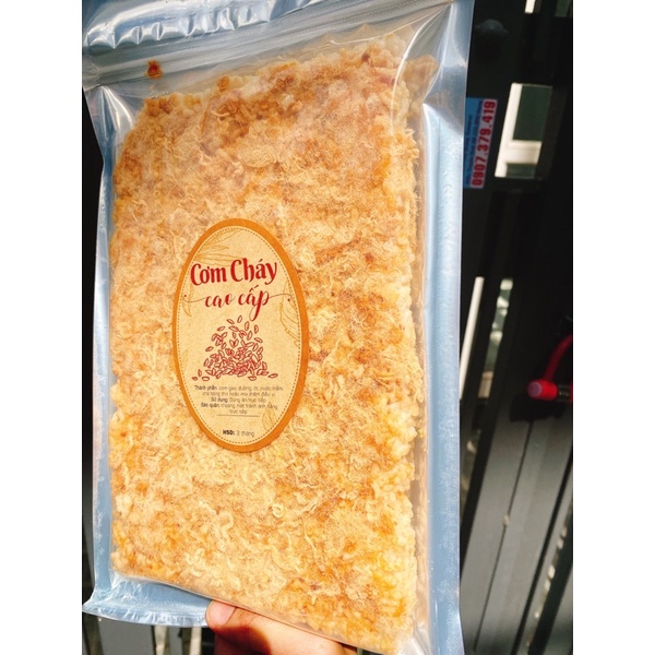 Cơm cháy cao cấp siêu chà bông S’shop 1kg  Giá sỉ dùng thử
