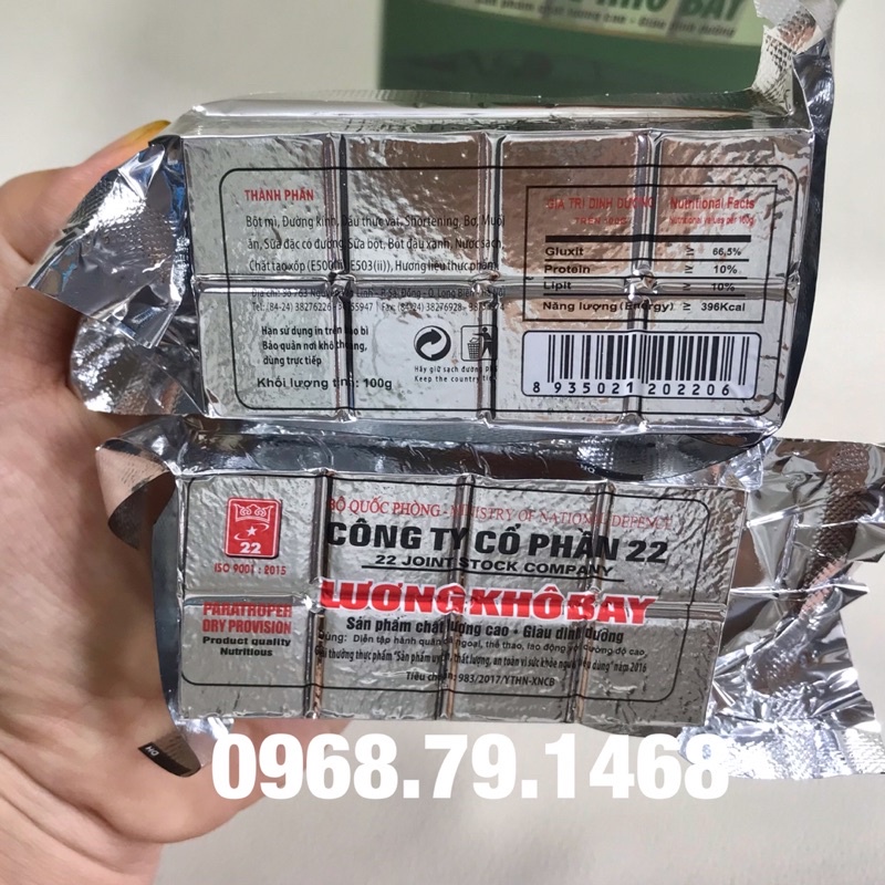 Bộ 3 Hộp Lương Khô Bay + BB702 + Cacao